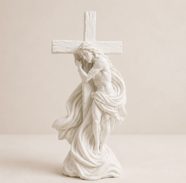 Jesus Carrying the Cross Statue