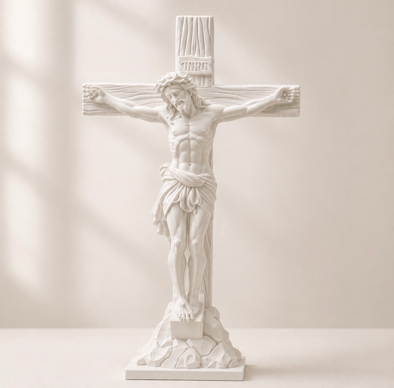 25 cm Standing Jesus Crucifix Cross