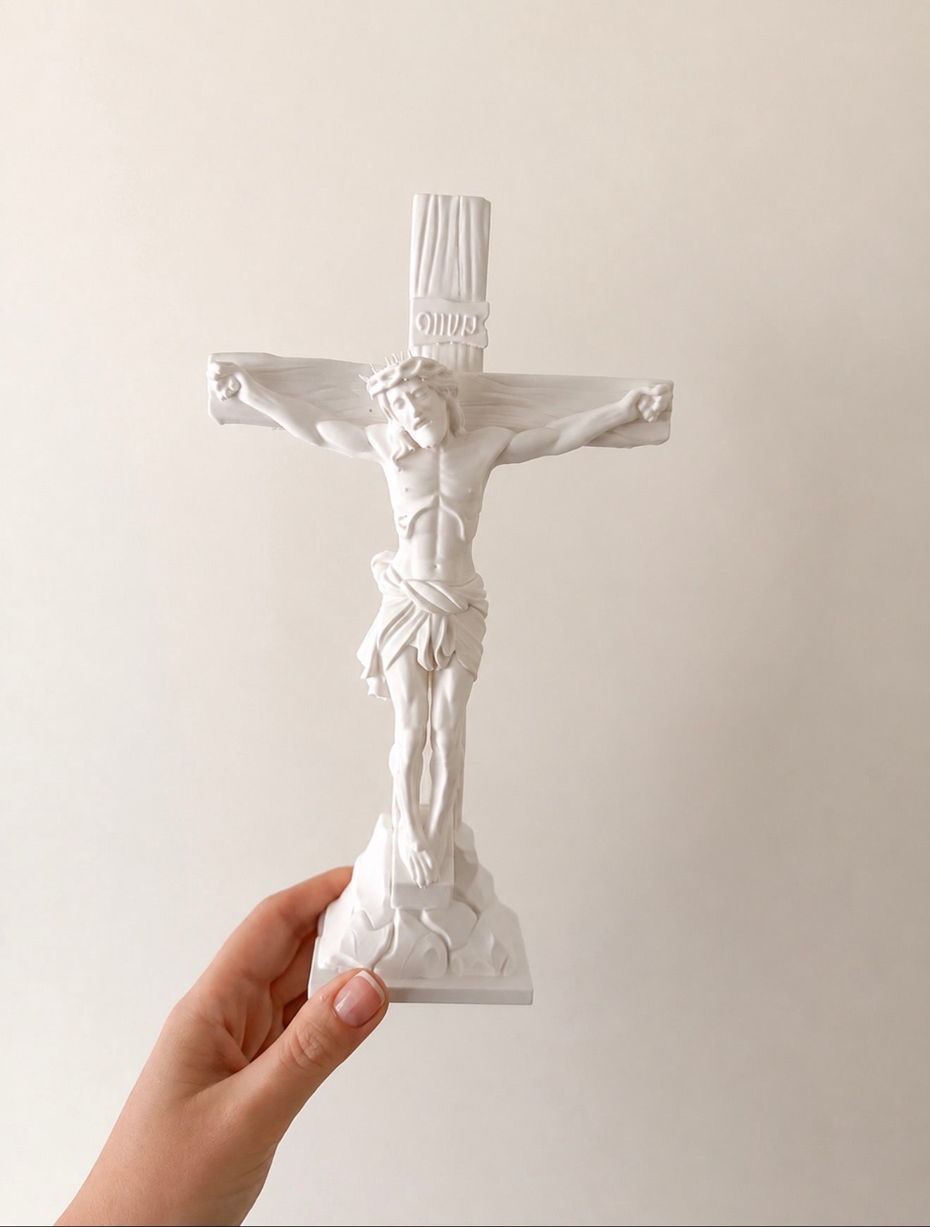 25 cm Standing Jesus Crucifix Cross