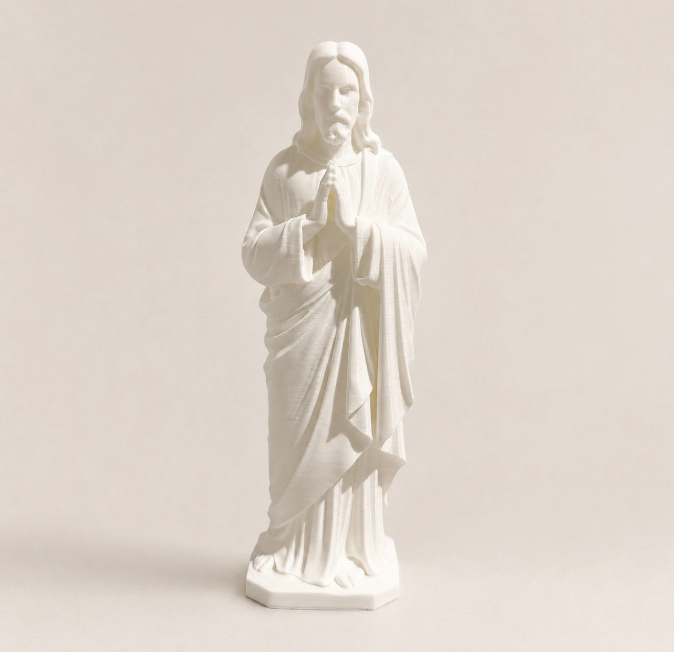 Praying Jesus Statue