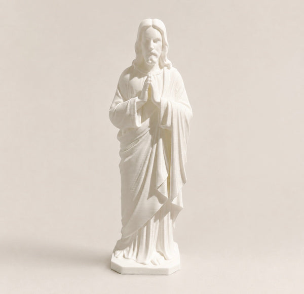 Praying Jesus Statue
