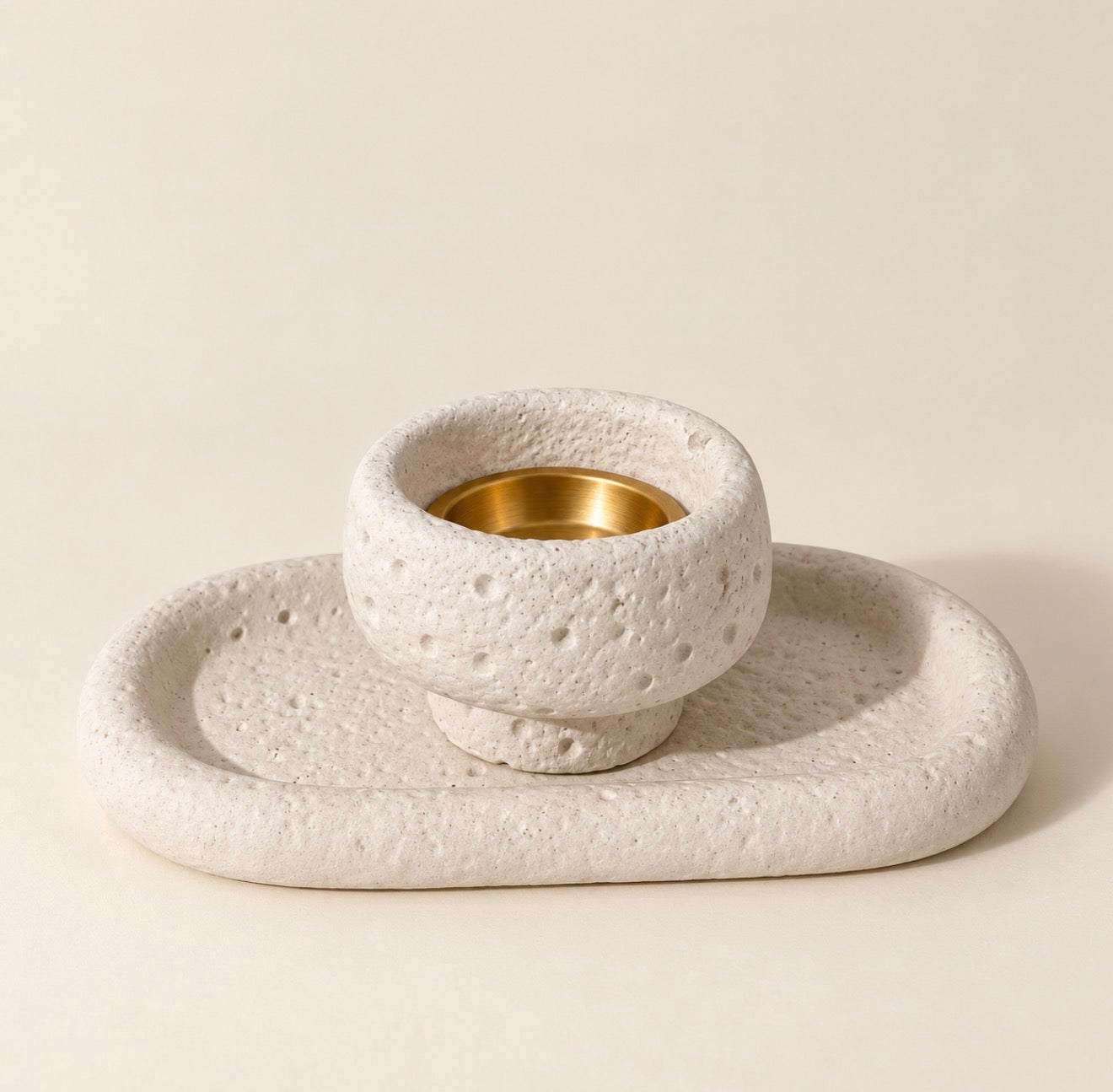 Incense Burner & Tray Set